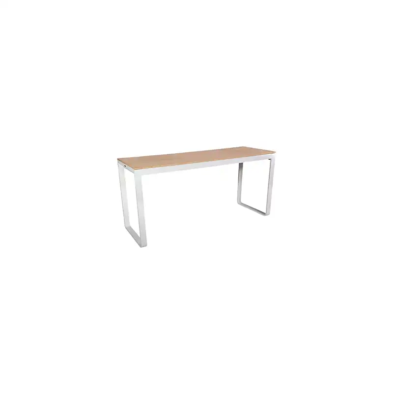 Hoge tafel Flow - wit_eik