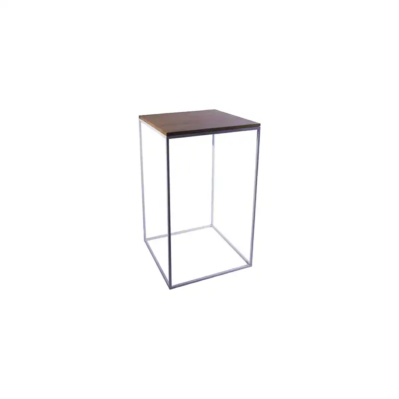 Hoge tafel Marco 70 - wit_eik