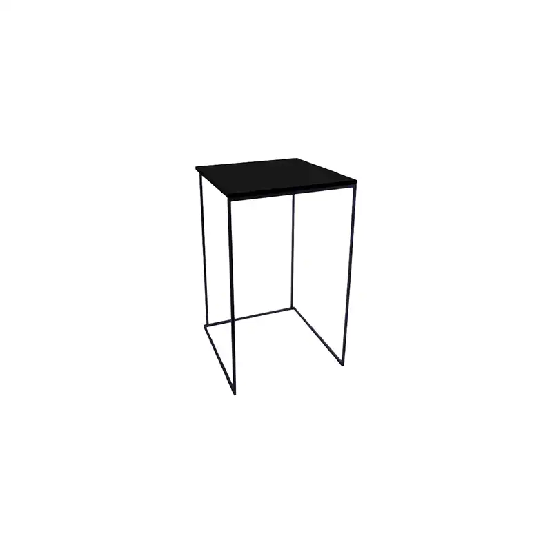 Hoge tafel Marco 70 - zwart