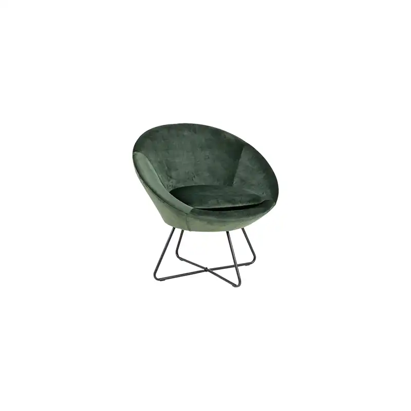 Loungezetel Center - Velvet Forest Green
