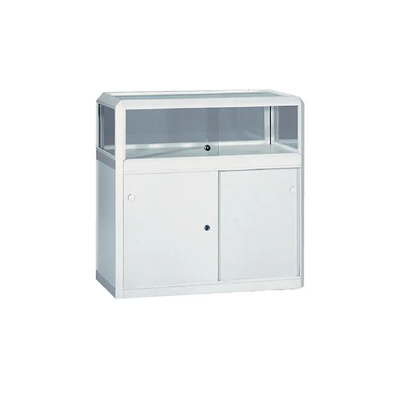 Vitrinekast Hopper - wit